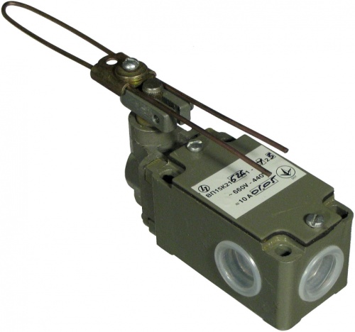 Выключатель путевой ВП-15К21А261-54У2.8, рычаг, регулируемый по длине, 10А, 1з+1р, прямого действия, IP54 | код A8014-79682552 | РЕЛЕ И АВТОМАТИКА Выключатель путевой ВП-15К21А261-54У2.8, рычаг, регулируемый по длине, 10А, 1з+1р, прямого действия, IP54 | код A8014-79682552 | РЕЛЕ И АВТОМАТИКА