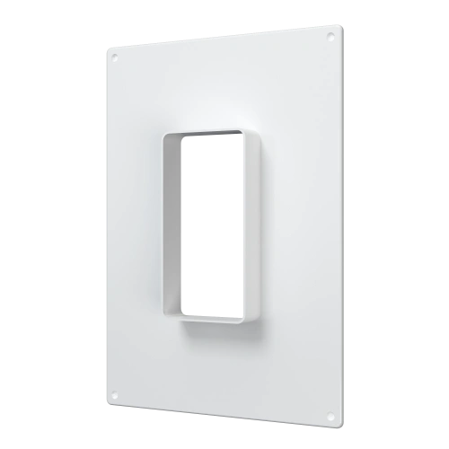 Площадка торцевая вертикальная пластиковая 180х250 фланец 60х120 | код 612ПТВ | ERA