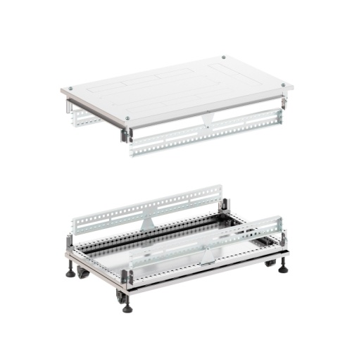 Крыша основание преперфорированные IT-CQE 600x1200, RAL7035 | код RGIT612F | DKC