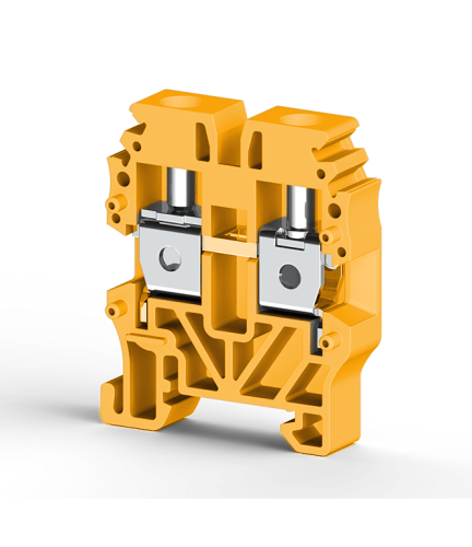 304 433, Миниклеммник винтовой 4 мм.кв. (желтый), MVK4 | код 0.0.0.3.04433 | KLEMSAN 304 433, Миниклеммник винтовой 4 мм.кв. (желтый), MVK4 | код 0.0.0.3.04433 | KLEMSAN