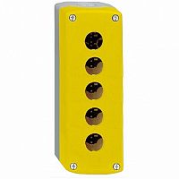 Корпус кнопочного поста  Harmony XALK, 5 отверстий |  код. XALK05 |  Schneider Electric