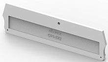 Концевая пластина для клемм, серая CP4-2X2-GREY | код 3911100000 | Elmex