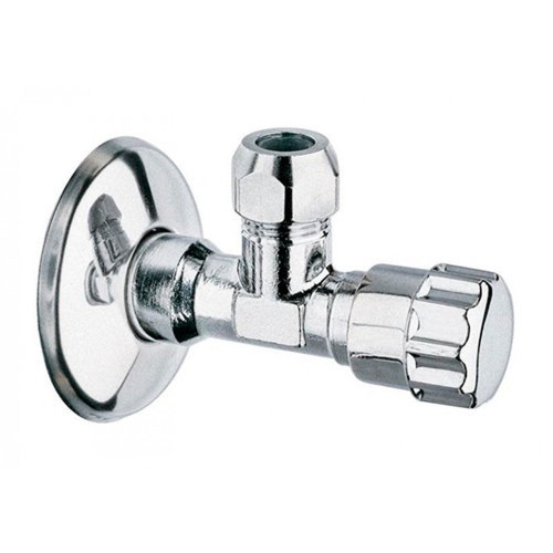 Вентиль ручной 1/2' х 10 мм для смесителя с медными трубками (348 1/2') | код RAN30C2EQLGVMK | ITAP