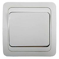 Выключатель 1-кл. СП Classico 10А IP20 2021 бел. ASD / IN HOME 4680005959846