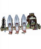 Контактор электромагнитный КТ-6052С У3, 630А, 220В, 2з+2р, 2 полюса, установка на плите | код ET006355 | Электротехник