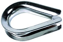 Коуш DIN6899 4мм оцинкованный | код DIN6899-4 | Крепдил