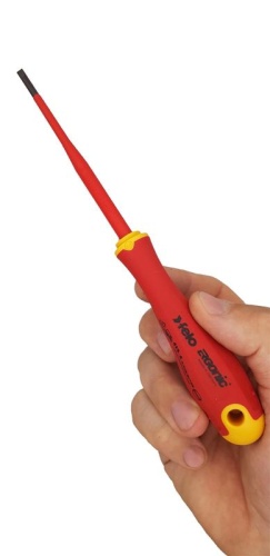 Отвертка диэлектрическая SL 3,5х0,8 E-Slim Ergonic | код 41393890 | FELO фото 5 Отвертка диэлектрическая SL 3,5х0,8 E-Slim Ergonic | код 41393890 | FELO фото 5