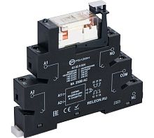 RM3.01.0.024.01 Интерфейсный модуль реле 1 перекидной контакт 16А (~/= 24В AC/DC) винтовые зажимы, прозрачный корпус реле | код RM301002401 | РЕЛЕОН