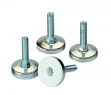 Комплект регулируемых ножек 4 шт., M10, серии F30 | код 60A-24-01-11BL | Eurolan