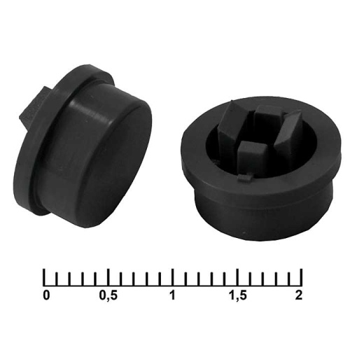 Колпачок для кнопок RUICHI A24, чёрный | код 83842 | Ruichi