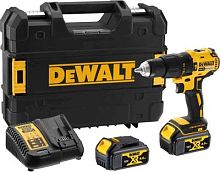 Дрель-шуруповерт DeWalt DCD778M2T-QW аккум. патрон:быстрозажимной (кейс в комплекте) | код 2009014 | DEWALT