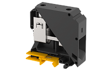Клемма проходная винтовая 95 мм2, на 2 подключения, черная KUT95(BK) | код 1111010005 | Elmex