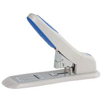 Степлер МОЩНЫЙ №24/6-23/24 BRAUBERG Heavy duty PRO, до 200 листов, эргономичный, серо-синий, 227662 | код 227662 | BRAUBERG