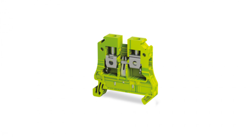 Заземляющий клеммный зажим NTT 6 E желто-зеленый | код NTT 6 E Yellow-Green | Tbloc Заземляющий клеммный зажим NTT 6 E желто-зеленый | код NTT 6 E Yellow-Green | Tbloc