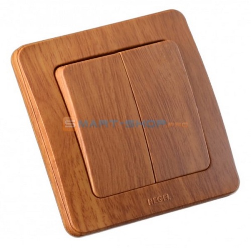 Выключатель 2 - клавишный, ВС16-351-05, 16 А, скрытой установки, габ. размеры 80 х 80 х 15 мм, без подсветки, 250 В, дуб, MASTER СУ (17 шт.) HEGEL | код ВС16-351-05 | HEGEL Выключатель 2 - клавишный, ВС16-351-05, 16 А, скрытой установки, габ. размеры 80 х 80 х 15 мм, без подсветки, 250 В, дуб, MASTER СУ (17 шт.) HEGEL | код ВС16-351-05 | HEGEL