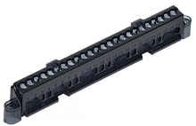 TEKFOR Суппорт для шин в корп. (ширина 8 мод.) IEK | код TF-KP00D-S-08 | IEK