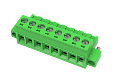 MC-RB5.08H19C-K Разъём гнездовой MC, шаг 5.08мм,19 конт. с винт.,зел., шт | код MC-RB5.08H19C-K | SUPU