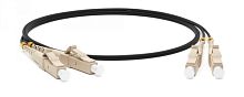 Патч-корд волоконно-оптический (шнур) MM 62.5/125 LC-LC 2 мм duplex LSZH 20 м черный, Hyperline FC-D2-62-LC/PR-LC/PR-H-20M-LSZH-BK | код 225298 | Hyperline