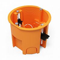 Коробка установочная углубленная ГСК 80-0610-2С стойкая к горению (ПВ-2) 68х60 (175шт/кор) Промрукав | код 80-0610-2С | ПРОМРУКАВ