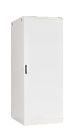 Шкаф напольный 19, 33U, металлическая дверь, Ш800хВ1680хГ1000мм, в разобранном виде, серый | код TFL-338010-MMMM-GY | TLK