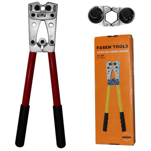Кримпер для обжима кабельных наконечников типа SC FASEN HX-50SC | код 111048 | Fasen