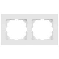 Рамка 2-м СП Accent 6-502-01М бел. матов. Intro Б0063751