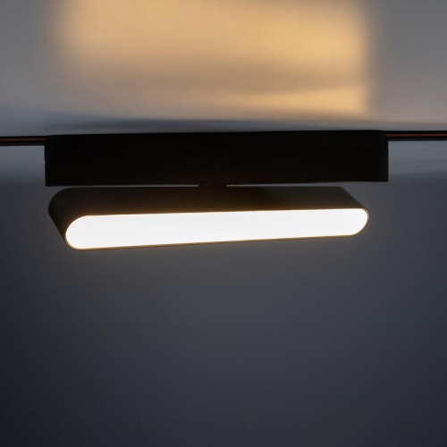 Светильник трековый светодиодный низковольтный ДПО16 1112R 12W 3000K frost 90° черный IP20 Jazzway | код 5056893 | JazzWay