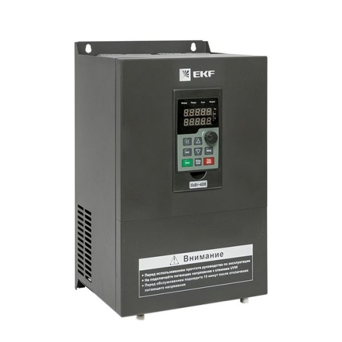 Преобразователь частоты 30/37кВт 3х400В с торм, модулем VECTOR-100 PROxima | код VT100-030-3B | EKF фото 2