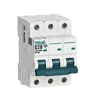 Выключатель автоматический 3P кривая C 20A 10кА ВА-105 | код 13178DEK | Schneider Electric