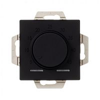 ATLASDESIGN ТЕРМОСТАТ электрон. теплого пола с датчиком, 10A, механизм, КАРБОН | код ATN001035 | SCHNEIDER ELECTRIC