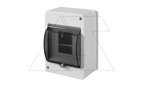 Коробка электротехническая для пломбировки MINI S-4, 4M, без клемм, дымчатая дверца, 140x95x66mm, IP20 | код 2304-01 | Elektro-plast Nasielsk Коробка электротехническая для пломбировки MINI S-4, 4M, без клемм, дымчатая дверца, 140x95x66mm, IP20 | код 2304-01 | Elektro-plast Nasielsk