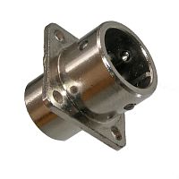 Разъём быстроразъёмный RUICHI XS12-7 (Zn) panel plug, 7-ми контактый | код 106628 | Ruichi