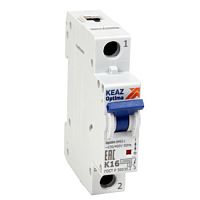 Выключатель автоматический модульный OptiDin ВМ63-1Z32-15-УХЛ3 | код 342027 | КЭАЗ