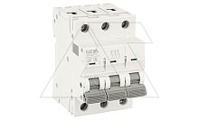 Авт. выключатель GYM9-3P-50D, 3P, 50A, хар-ка D, 6kA, 3M | код GYM93P50D | GEYA
