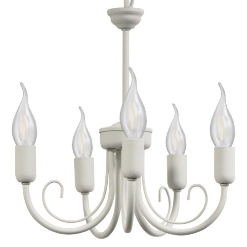 Светильник Рустика 251 бел. НСБ 01-5х60-121 Е14 ИУ | код 1005404140 | Элетех фото 2