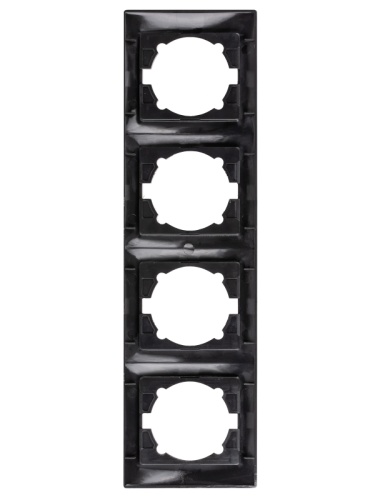 Рамка 4-х постовая вертикальная старинное серебро Лама TDM | код SQ1815-0685 | TDM Рамка 4-х постовая вертикальная старинное серебро Лама TDM | код SQ1815-0685 | TDM