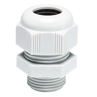 Кабельный ввод, M40x1,5, диапазон обслуживаемых кабелей 16-28 мм, IP68, пластик, RAL 7035 серый | код Z5.507.1953.0 | Wieland