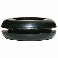 Резиновое кольцо PVC - чёрное - для кабеля диаметром максимум 17 мм² - диаметр отверстия 22 мм |  код. 098096 |  Legrand