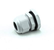 Сальник MG 25 пластик (12-15мм) IP68 серый ГОФРОМАТИК (ЗЭТАРУС) | код zeta30903 | ГОФРОМАТИК