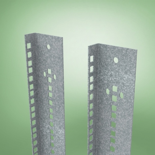 Профиль 19 типа L для щита высотой 2000мм (42HE) с монт. компл. (2шт) | код AERL-422000 | ETA