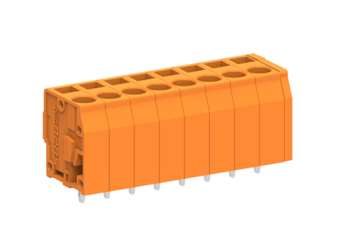 239152 Клемма MCS, шаг 5.08мм, 2 конт., оранж., шт | код 239152 | SUPU