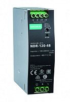 Блок питания NDR-120-48 MOXA 120W Din-Rail 48 VDC Power Supply, 90-264VAC/127-370VDC, 2.5A | код 00-06131682 | MOXA