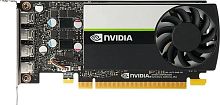 Видеокарта PNY PCI-E T1000 NVIDIA T1000 8Gb 128bit GDDR6 1065/10000 mDPx4 Ret low profile | код 1818830 | PNY