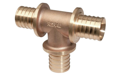 Тройник 16-16-1/2'Н переходной с наружной резьбой | код 14564001001 | REHAU