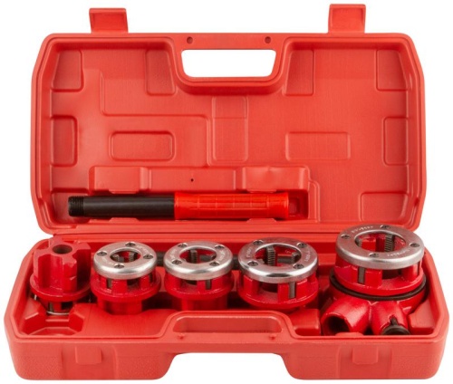 Набор клуппов трубных 5шт (3/8дюйм-1/2дюйм-3/4дюйм-1дюйм-1 1/4дюйм) FIT 70005 фото 2