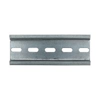 DIN-рейка 10см перфорированная оцинкованная Rexant | код 12-8010 | REXANT