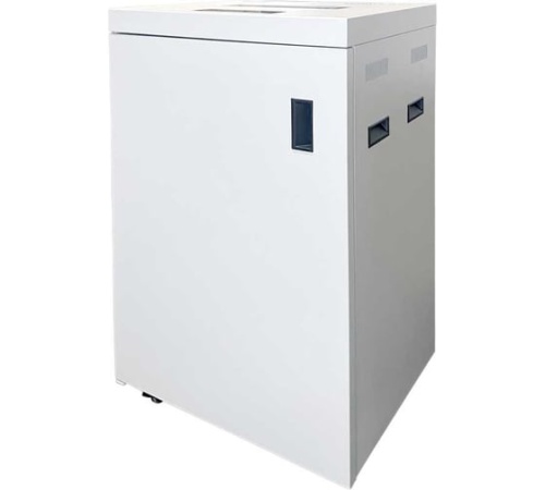 Шредер Office Kit S1050TS 0,8x2 белый (секр.P-7) фрагменты 7лист. 105лтр. скобы пл.карты CD | код 2018397 | OFFICE KIT