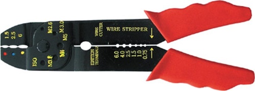 Клещи обжимные 0.75-6мм 200мм | код 60018 | FIT