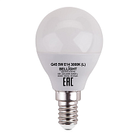 Лампа LED 5Вт 3000K 430Лм E14 IP 65 Шар | код 88297874 | BELLIGHT