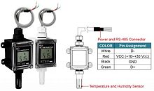 DL-100TM485S IP66 Remote Temperature and Humidity Data Logger with LCD Display (RS-485) | код 00-06155138 | ICP DAS